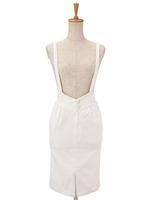 デニムタイトスカート/ライトブルー