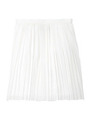 ドビーランダムプリーツスカート/ホワイト系(001)