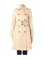 ハイウエストトレンチコート/ベージュ(052)
