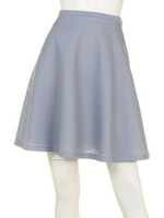 ハニーメッシュフレアスカート/サックス