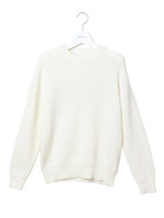 バックロゴニットプルオーバー/NVY