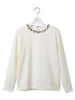 ビジュートップス/GRY