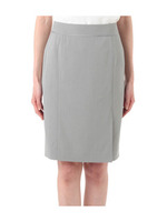 ピンストライプタイトスカート/ネイビー系(493)