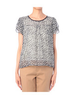 フラワーシフォンプルオーバー/ホワイト(103)