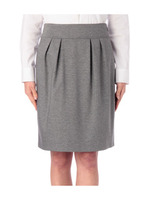 プリーツタイトスカート/グレー系(014)