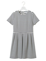 ボーダーポンチワンピース/OWHT