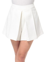 ボックスタックキュロット/ネイビー