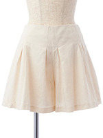 ボリュームタックショーパン/レッド