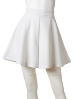 ボリュームフレアーショートパンツ/WHT