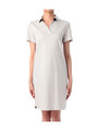 ポイントカラー開襟ワンピース/グレー系(012)