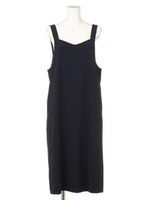 ルーズサロペットOP/ネイビー