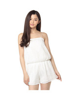 レースオールインワン/ホワイト系(101)