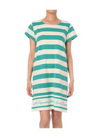 レタリングボーダーポンチワンピース/グリーン系(320)