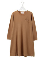 胸ポケット付きワンピース/NVY