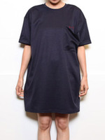 刺繍ビックTシャツ/Black