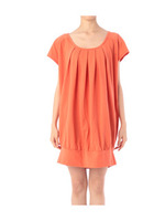 鹿の子コクーンワンピース/ネイビー系(093)