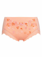 動きになじんで、ズレすにラクちん。　恋するショーツ　マキシ　383/ベージュ