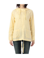 麻レーヨンカラーパーカ/ネイビー系(093)