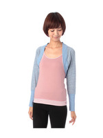 杢調天竺ボレロ/ブルー系(591)