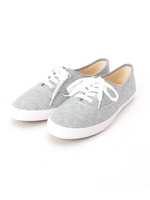 Keds コラボ裏毛デッキスニーカー/チャコールグレー(014)