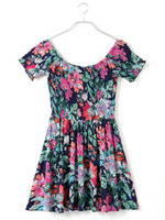 シャーリングOP/ネイビー