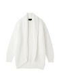 ジオメトリックニットトッパーカーディガン/オフホワイト(003)