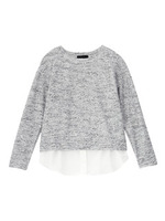 リロンツィードジャージプルオーバー/グレー(412)