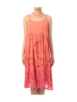 花柄キャミソールワンピース/ブルー系(190)