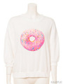 DREAMIN' DOUNUTS SWEAT TOPS/OFF WHITE