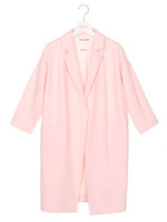 カットWフェイスコクーンコート/PNK