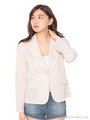 カットジャケット/ベージュ