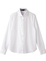 コットンオックスシャツ/ホワイト(001)