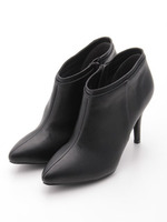 合皮ブーティー/クロ