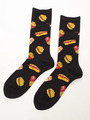 CANDY HAPPY MEAL SOCKS/BLACK