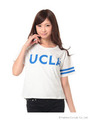 UCLAプリントTシャツ/ホワイト