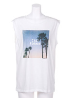 【BIJ】 DANAコラボ CALIFORNIA Tシャツ/オフホワイト