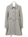 【JILL by JILLSTUART】LADY LINED COAT/グレー