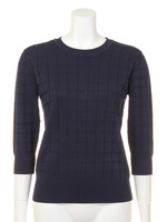 シャドーチェックP/O【UC】/ネイビー