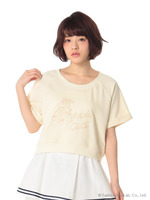 トウシューズカットソー/クリーム