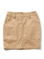 ミリタリーワークスカート/ベージュ