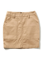 ミリタリーワークスカート/ベージュ
