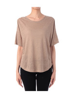 HOTEL PARTICULIER 肩グログランニットプルオーバー/ベージュ系(051)