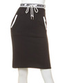 Rich Band Tube Skirt/H/GRAY