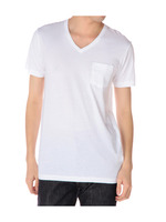 inner light v neck pocket tee/ホワイト(002)