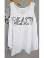 【AULA AILA by the sea】BEACH タンク/ホワイト