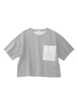 コンパクトドライ裏毛Tシャツ/グレー(612)