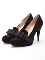 ストーム付オペラパンプス/オーク