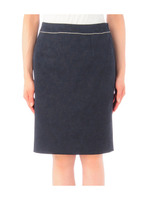 ストレッチタイトスカート/カーキ系(027)