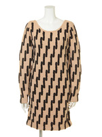 ティルトラインニットOP/BEG