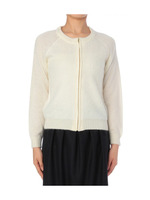 ブークレニットカーディガン/ライトベージュ(051)